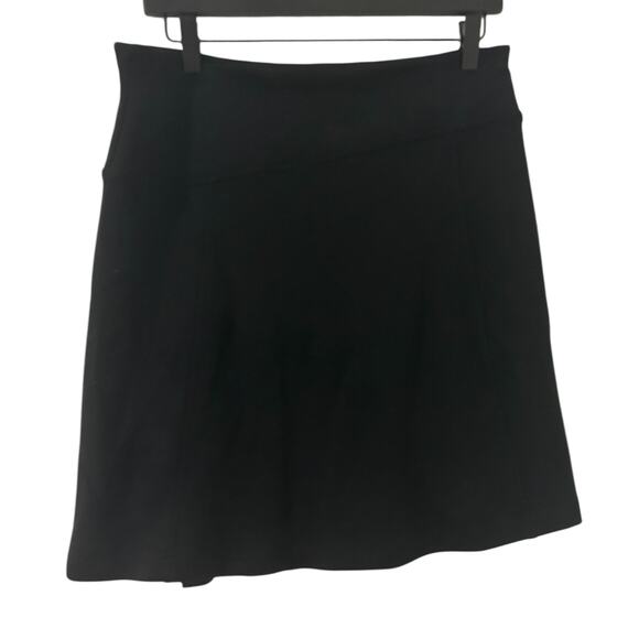 Smartwool Sanitas Merino Wool A-line Mini Skirt Black Medium - Picture 2 of 5